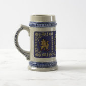 Brien/Bryan Irish Shield Griffin Stein Bierpul (Links)