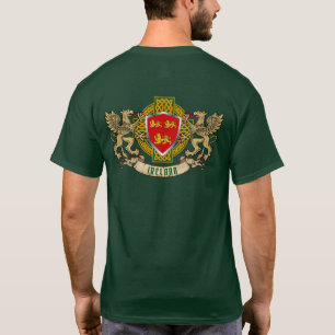 Brien Irish Shield & Griffins Personalized T-shirt