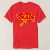 Brien Slade Tour 1972 T-shirt (Design voorkant)