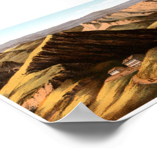 BRIENZER-ROTHORN Swiss Alps Panorama 360° Poster (Hoek)