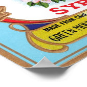 Brier Roos  Syrup Etiket Poster (Hoek)