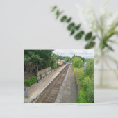 Brierfield Railway Station, Lancashire Briefkaart (Staand voorkant)