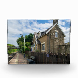 Brierfield Railway Station, Lancashire Fotoblokken