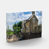 Brierfield Railway Station, Lancashire Fotoblokken (Links)