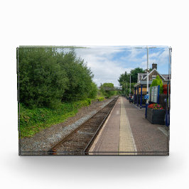 Brierfield Railway Station, Lancashire Fotoblokken