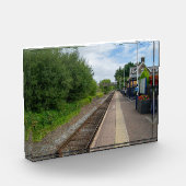 Brierfield Railway Station, Lancashire Fotoblokken (Links)