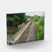 Brierfield Railway Station, Lancashire Fotoblokken (Links)