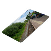 Brierfield Railway Station, Lancashire Magneet (Linkerzijde)