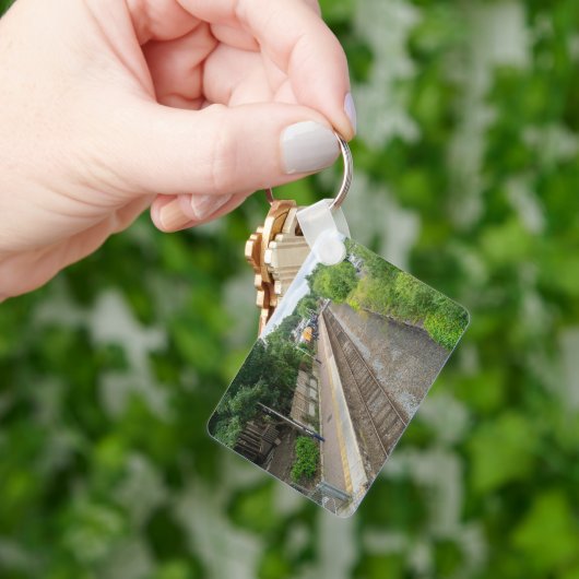 Brierfield Railway Station, Lancashire Sleutelhanger (Hand)