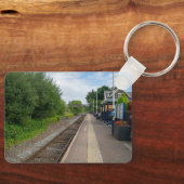 Brierfield Railway Station, Lancashire Sleutelhanger (Voorkant)