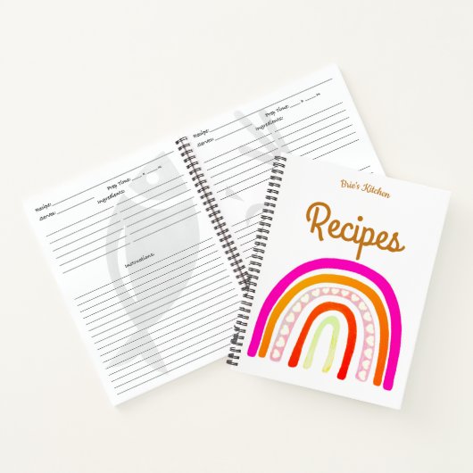 Brie's Kitchen Folk Art Recipes Notitieboek (Binnen)