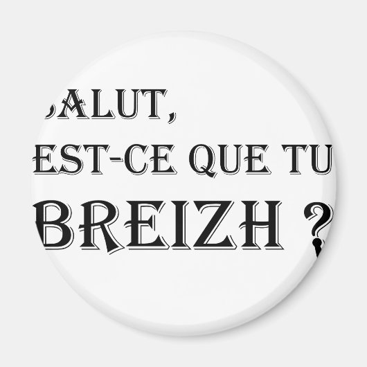 bries magneet (Voorkant)