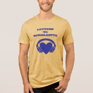 Brieven aan Bernadette Geel & Blauw Tri-Blend Shirt
