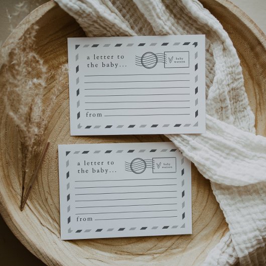 Brieven aan de Baby Advieskaart
