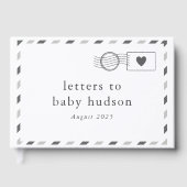 Brieven aan de Baby Gastenboek (Voorkant)