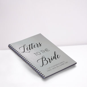 Brieven aan de Bride Bridesmaid Gift for Shower Notitieboek