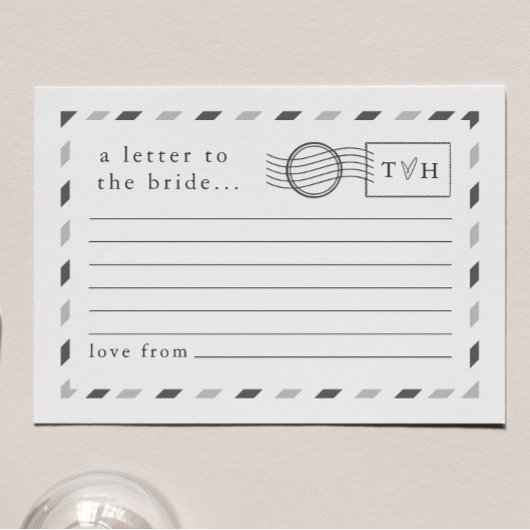 Brieven aan de bruid advieskaart