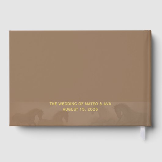 Brieven aan de bruid bruiloft gastenboek (Achterkant)