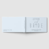Brieven Aan De Bruid Chic Elegant Iets Blauw Gastenboek (Volledig)