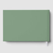 Brieven aan de bruid plakboek gepersonaliseerd, da gastenboek (Achterkant)