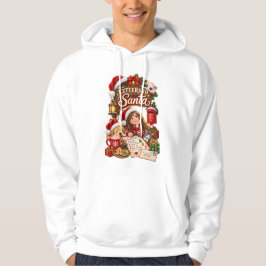 Brieven aan de Kerstman – Gezellige Noordpool Kers Hoodie