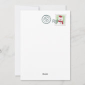 Brieven aan de Kerstman Kerstboom Feestdagenkaart (Achterkant)