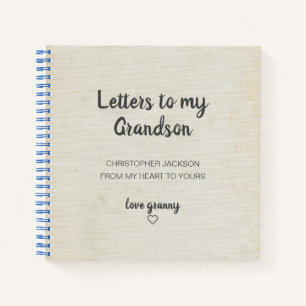 Brieven aan de My Grandson Keepomwille Journal Notitieboek