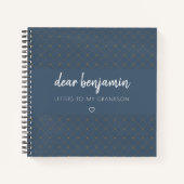 Brieven aan de My Grandson Keepomwille Journal Notitieboek (Voorkant)