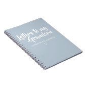 Brieven aan de My Grandson Keepomwille Journal Notitieboek (Rechterzijde)