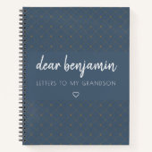 Brieven aan de My Grandson Keepomwille Journal Notitieboek (Voorkant)