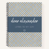 Brieven aan de My Son Keepomwille Journal Notitieboek (Voorkant)