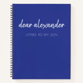 Brieven aan de My Son Keepomwille Journal Notitieboek (Voorkant)