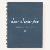 Brieven aan de My Son Keepomwille Journal Notitieboek (Voorkant)