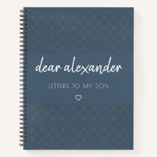 Brieven aan de My Son Keepomwille Journal Notitieboek