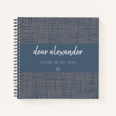 Brieven aan de My Son Keepomwille Journal Notitieboek (Voorkant)