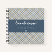 Brieven aan de My Son Keepomwille Journal Notitieboek (Voorkant)