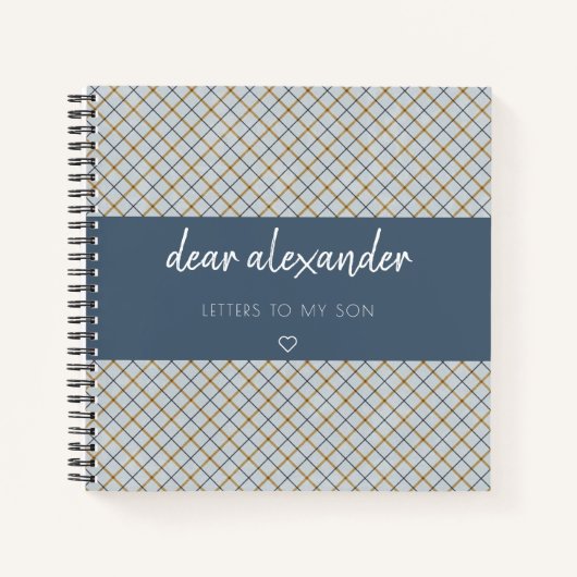 Brieven aan de My Son Keepomwille Journal Notitieboek (Voorkant)