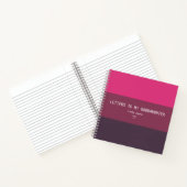 Brieven aan de The Journal van mijn dochter Keepom Notitieboek (Binnen)