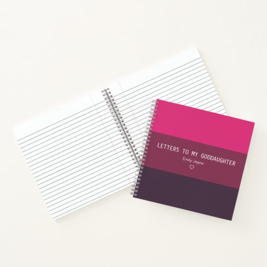 Brieven aan de The Journal van mijn dochter Keepom Notitieboek (Binnen)