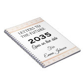 Brieven aan de Toekomst, Persoonlijke Aandenken Notitieboek (Rechterzijde)