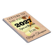 Brieven aan de toekomstige mijlpaal notitieboek (Rechterzijde)