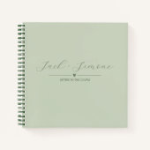 Brieven aan het echtpaar Guest Notitieboek | licht (Voorkant)