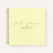 Brieven aan het gastenboek van het paar | botergee notitieboek (Voorkant)