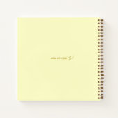 Brieven aan het gastenboek van het paar | botergee notitieboek (Achterkant)