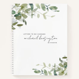 Brieven aan Husband in Heaven Grief Journal Notitieboek