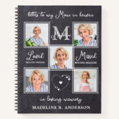 Brieven aan mam in Heaven Custom 5 Photo Grief Notitieboek (Voorkant)
