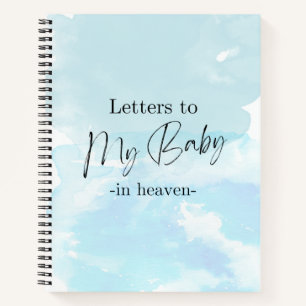 brieven aan mijn Baby in Heaven notebook Notitieboek