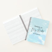 brieven aan mijn Baby in het Notitieboek van de he (Binnen)