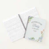 brieven aan mijn Baby in het Notitieboek van de he (Binnen)