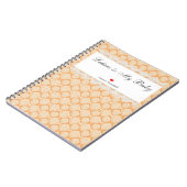 Brieven aan mijn Baby shower Gift Persoonlijke naa Notitieboek (Linkerzijde)